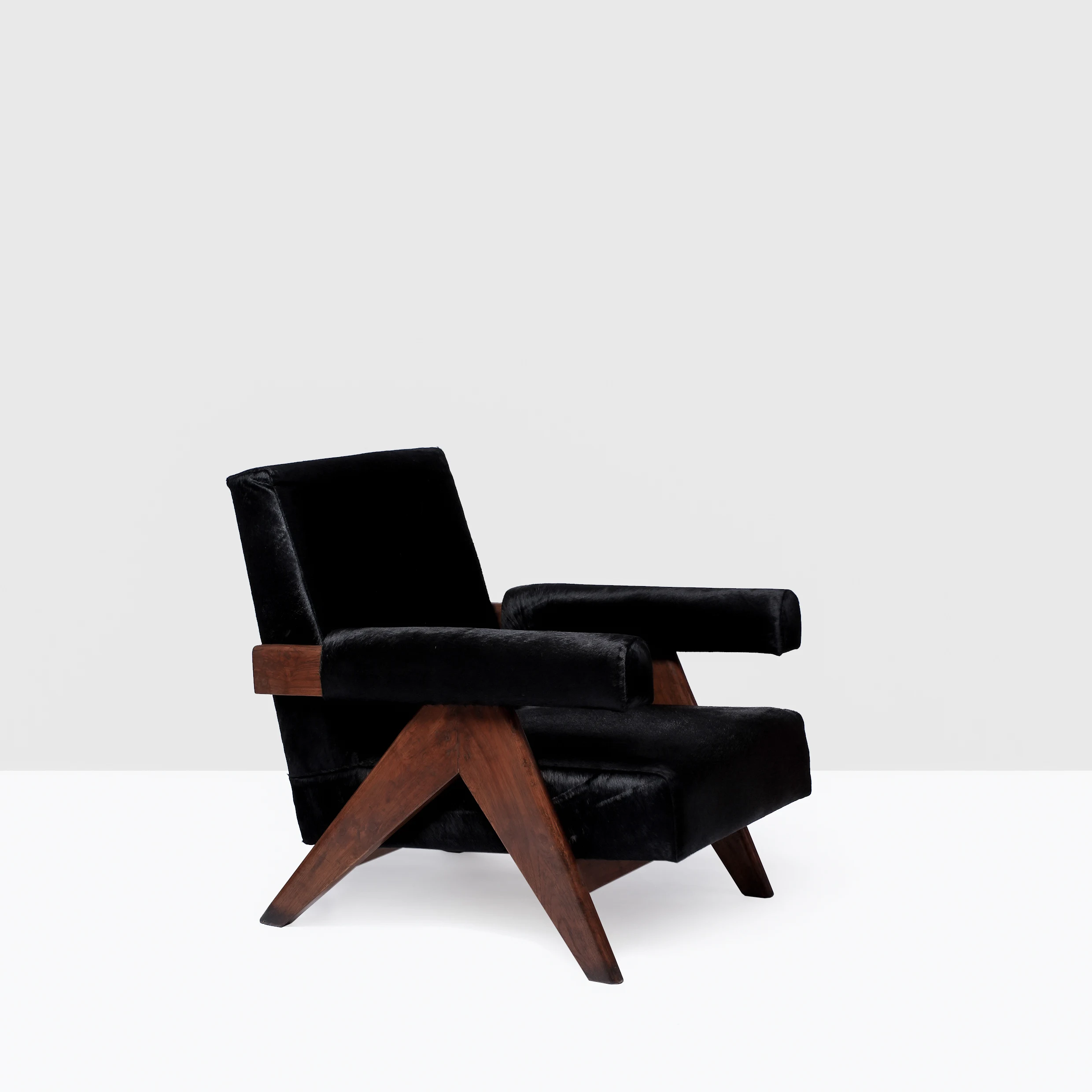 Pierre Jeanneret, Upholstered Armchair (1/3)
