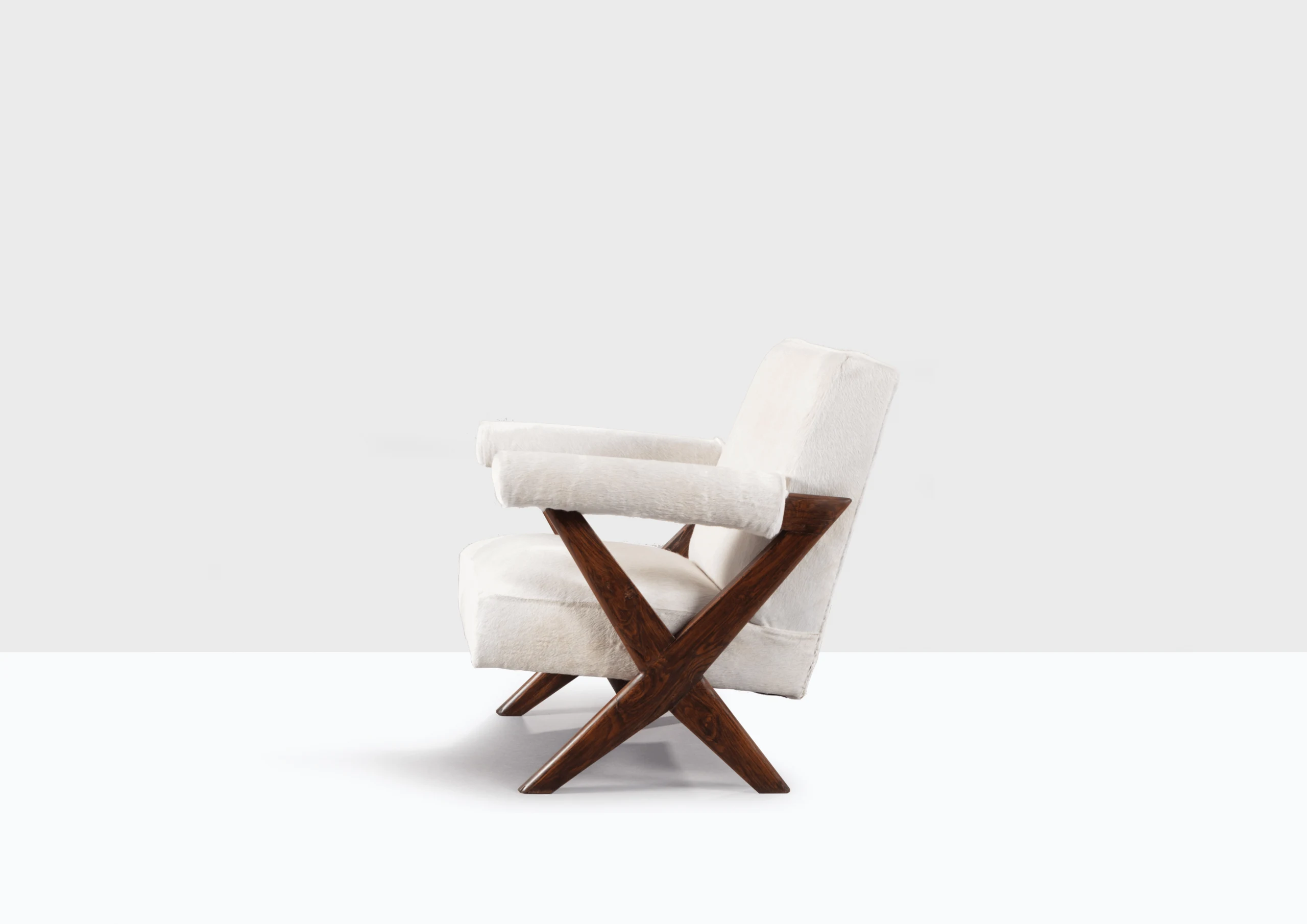Pierre Jeanneret, Upholstered armless chair